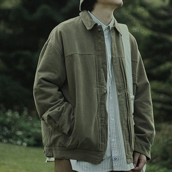 Loose chore jacket [IR429]