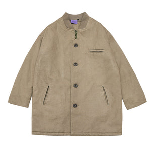 IRUMDROOM／Middle Length Coat／khaki
